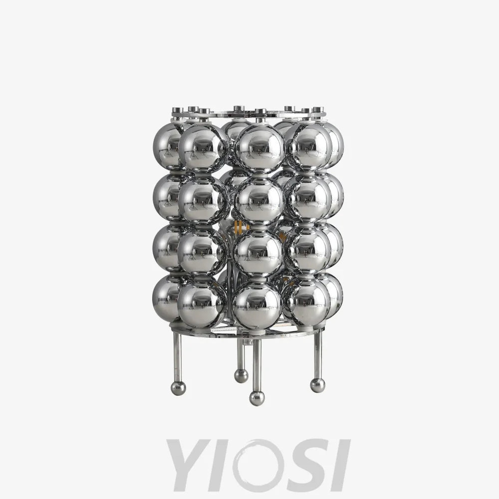 Kare Table Lamp  ∅ 7.5″ - Glistening-1-Yiosilamp