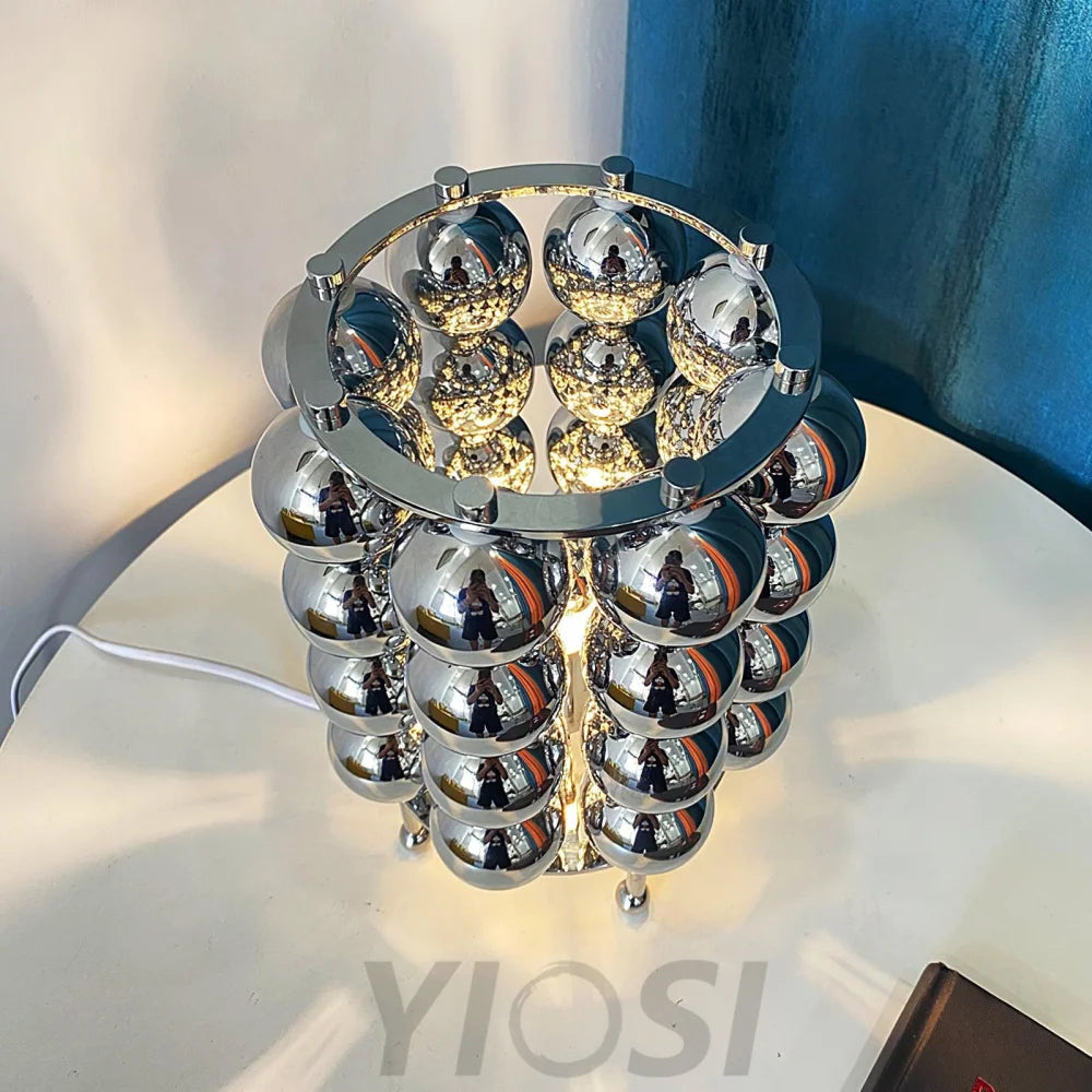 Kare Table Lamp  ∅ 7.5″ - Glistening-1-Yiosilamp
