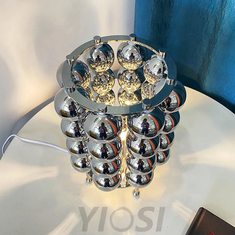 Kare Table Lamp  ∅ 7.5″ - Glistening-1-Yiosilamp