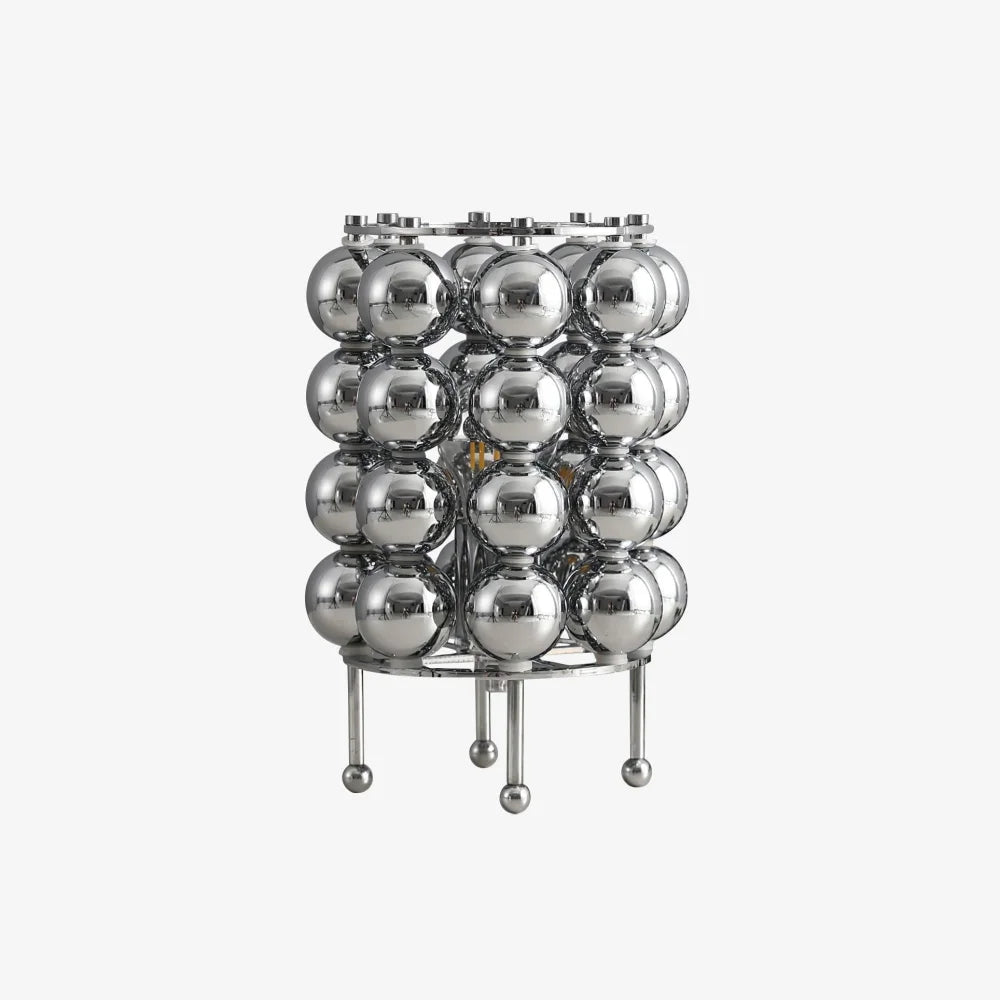 Kare Table Lamp  ∅ 7.5″ - Glistening-1-Yiosilamp