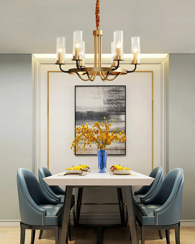 Kearney Chandelier Φ 27.2″ - Lucency-1-Yiosilamp