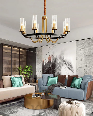 Kearney Chandelier Φ 27.2″ - Lucency-1-Yiosilamp