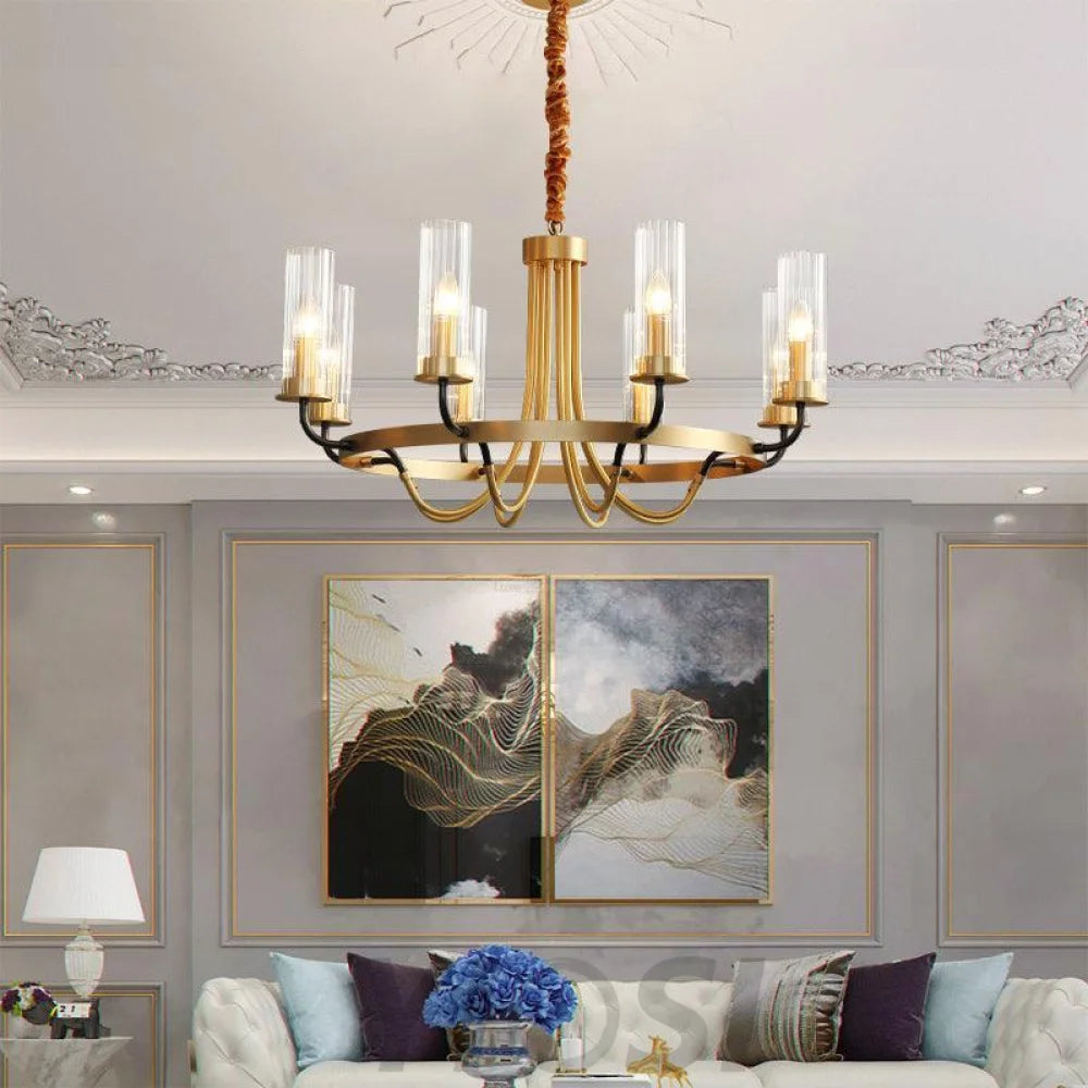 Kearney Chandelier Φ 27.2″ - Lucency-1-Yiosilamp