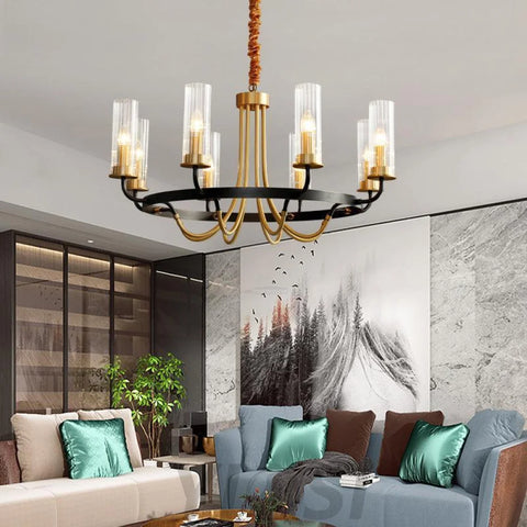 Kearney Chandelier Φ 27.2″ - Lucency-1-Yiosilamp