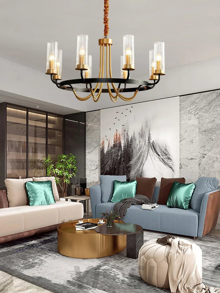 Kearney Chandelier Φ 27.2″ - Lucency-1-Yiosilamp