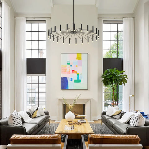 Kendall Contemporary Chandelier For Living Room - Candle, Optimized-1-Yiosilamp