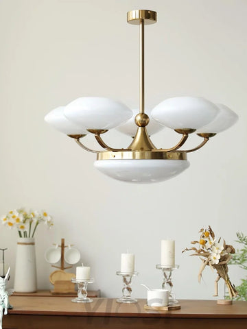 Keston Chandelier ∅ 27.6″ - Bend-1-Yiosilamp