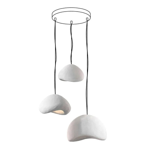 Khmara Chandelier with Rough Combination Type A - Yiosilamp