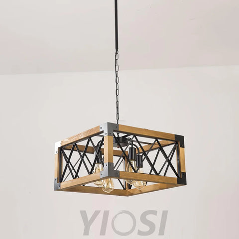 Kitchen Island Rectangle Chandelier  L 5.9″ - Yiosilamp
