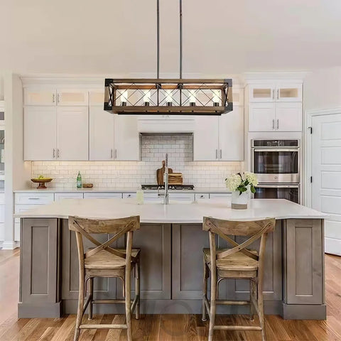 Kitchen Island Rectangle Chandelier  L 5.9″ - Yiosilamp