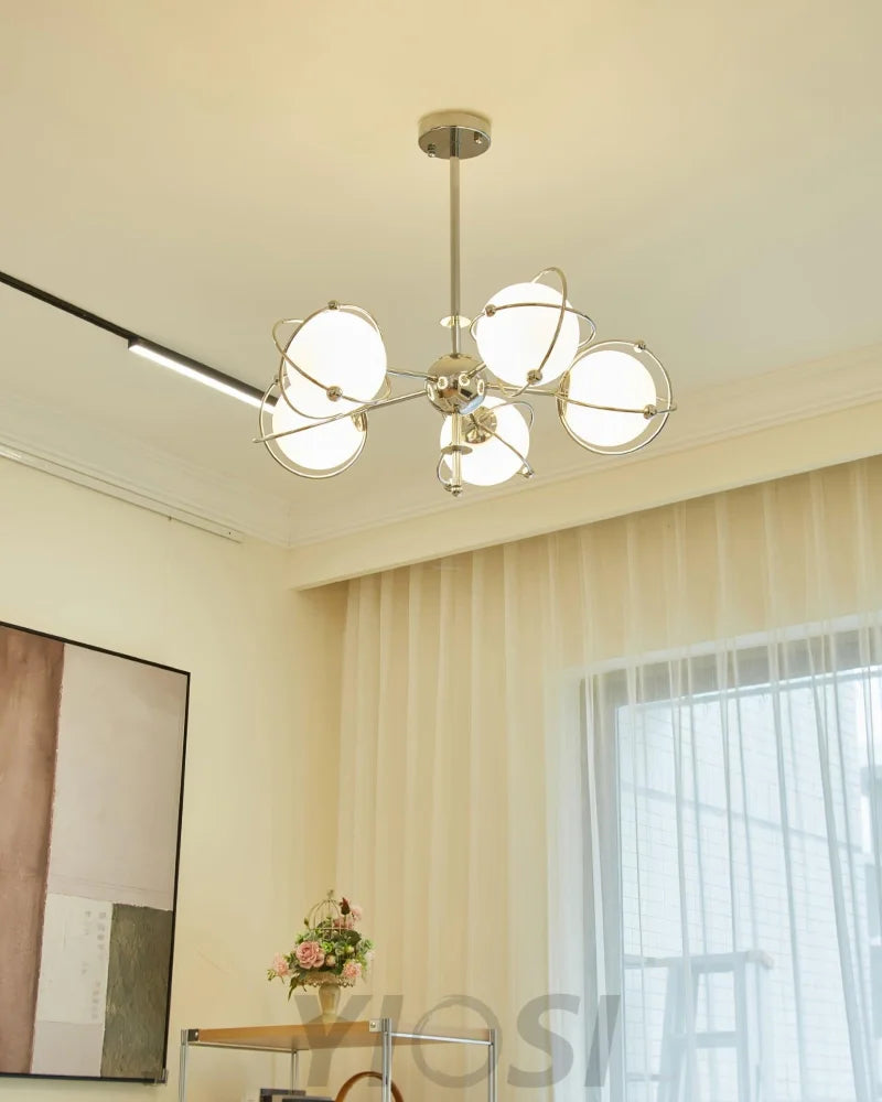 Kittelson Chandelier with 3/5 heads - Bend-1-Yiosilamp