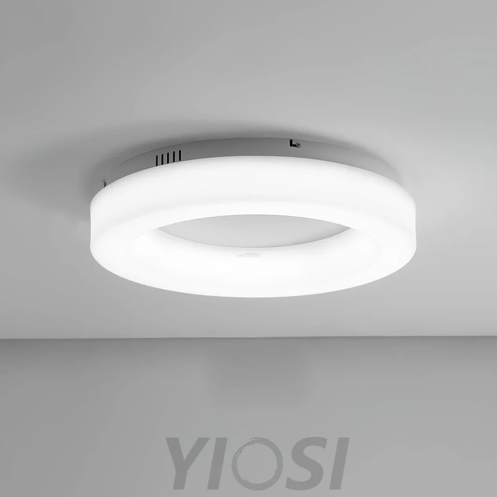 Knock Out Ceiling Light ∅ 22.8″ - Chloe, Flush Mounts-1-Yiosilamp