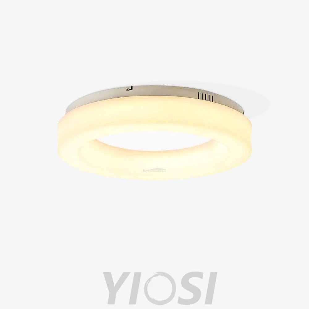 Knock Out Ceiling Light ∅ 22.8″ - Chloe, Flush Mounts-1-Yiosilamp