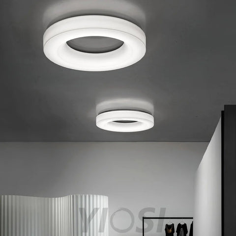 Knock Out Ceiling Light ∅ 22.8″ - Chloe, Flush Mounts-1-Yiosilamp