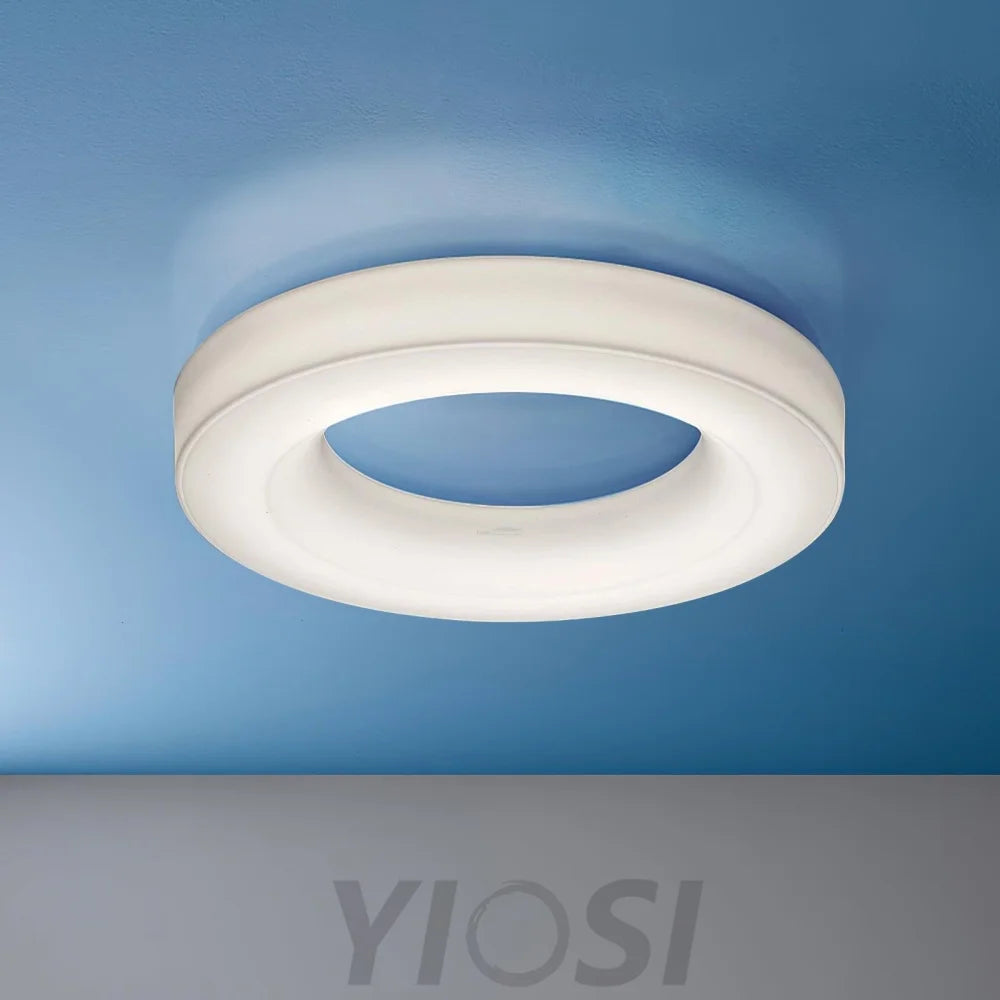 Knock Out Ceiling Light ∅ 22.8″ - Chloe, Flush Mounts-1-Yiosilamp