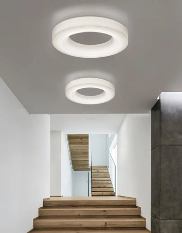 Knock Out Ceiling Light ∅ 22.8″ - Chloe, Flush Mounts-1-Yiosilamp