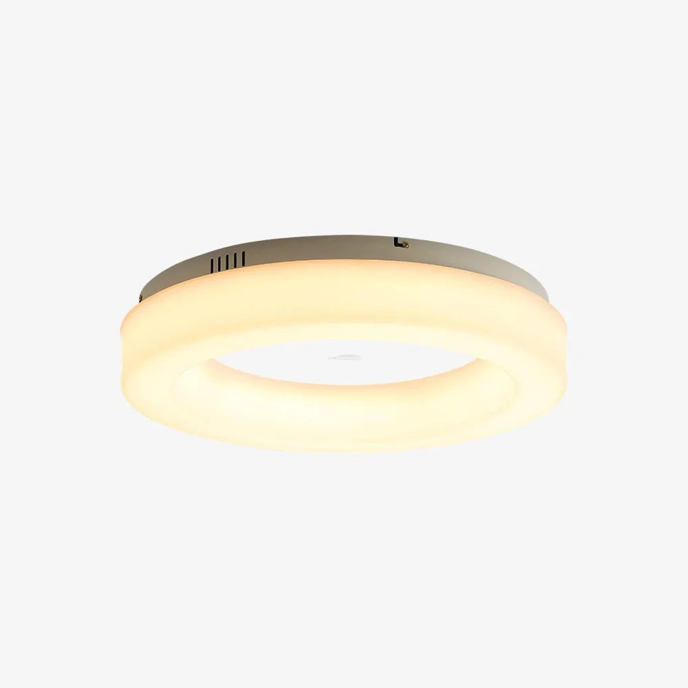 Knock Out Ceiling Light ∅ 22.8″ - Chloe, Flush Mounts-1-Yiosilamp