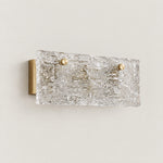 Knox Glass Wall Sconce 16" – lights off