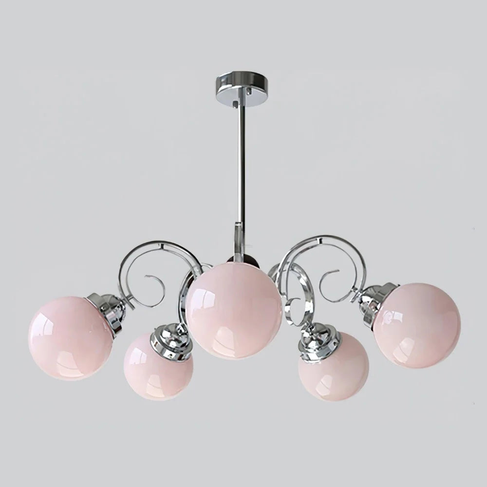 Kotter Cream Chandelier with 3/5 heads - Bend-1-Yiosilamp