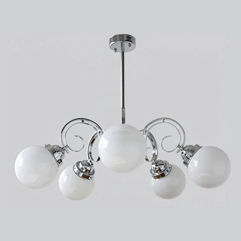 Kotter Cream Chandelier with 3/5 heads - Bend-1-Yiosilamp