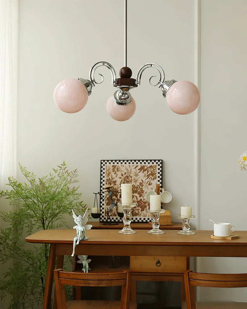 Kotter Cream Chandelier with 3/5 heads - Bend-1-Yiosilamp