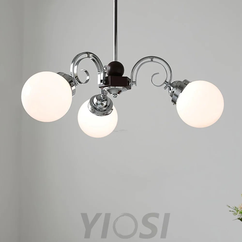 Kotter Cream Chandelier with 3/5 heads - Bend-1-Yiosilamp