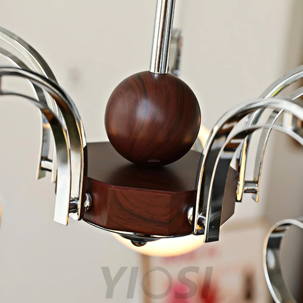 Kotter Cream Chandelier with 3/5 heads - Bend-1-Yiosilamp