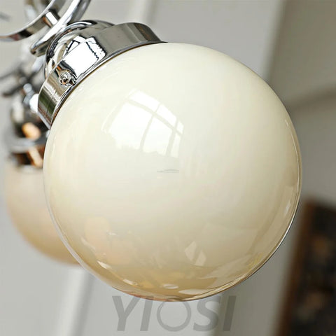Kotter Cream Chandelier with 3/5 heads - Bend-1-Yiosilamp