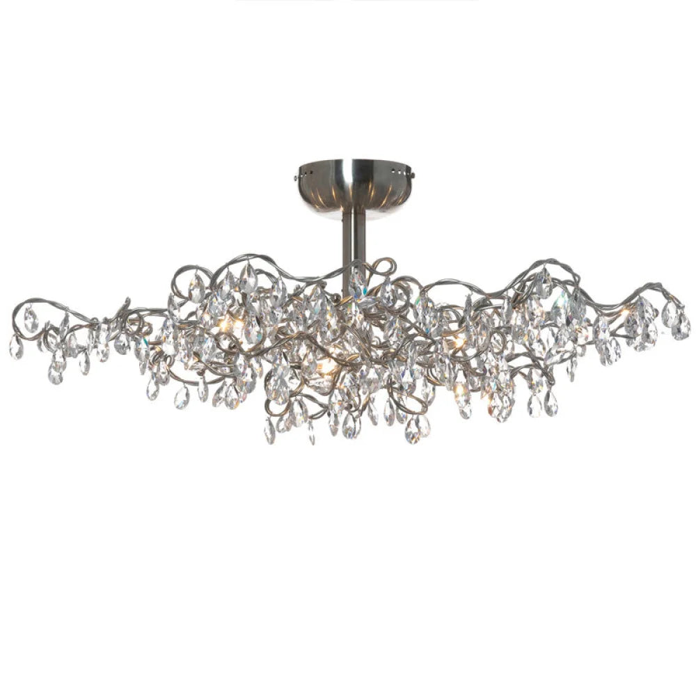 Kristen Modern Crystal Bar Chandelier 47.2’’ L Custom