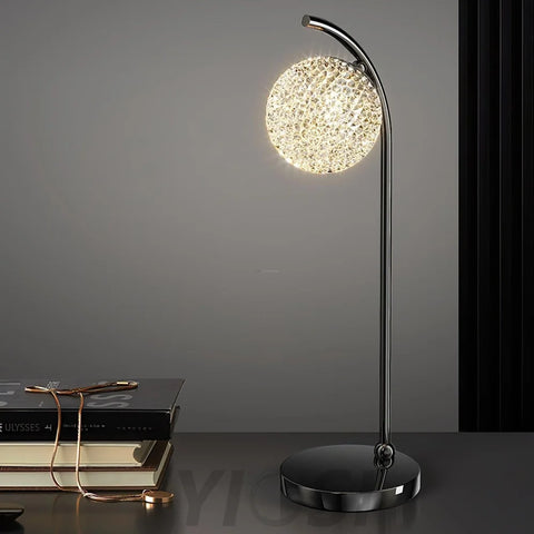 Ksovv Crystal Table Lamp  ∅ 5.5″ - Cryolite-1-Yiosilamp