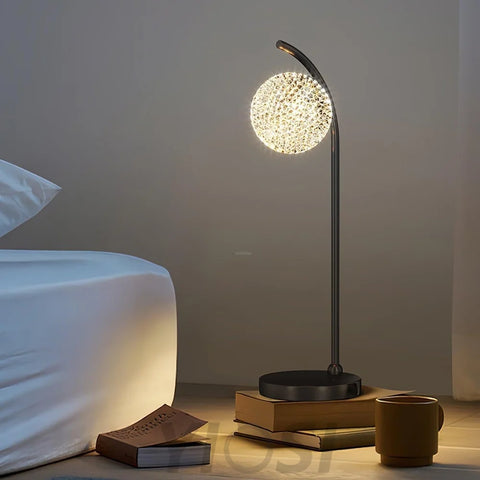 Ksovv Crystal Table Lamp  ∅ 5.5″ - Cryolite-1-Yiosilamp