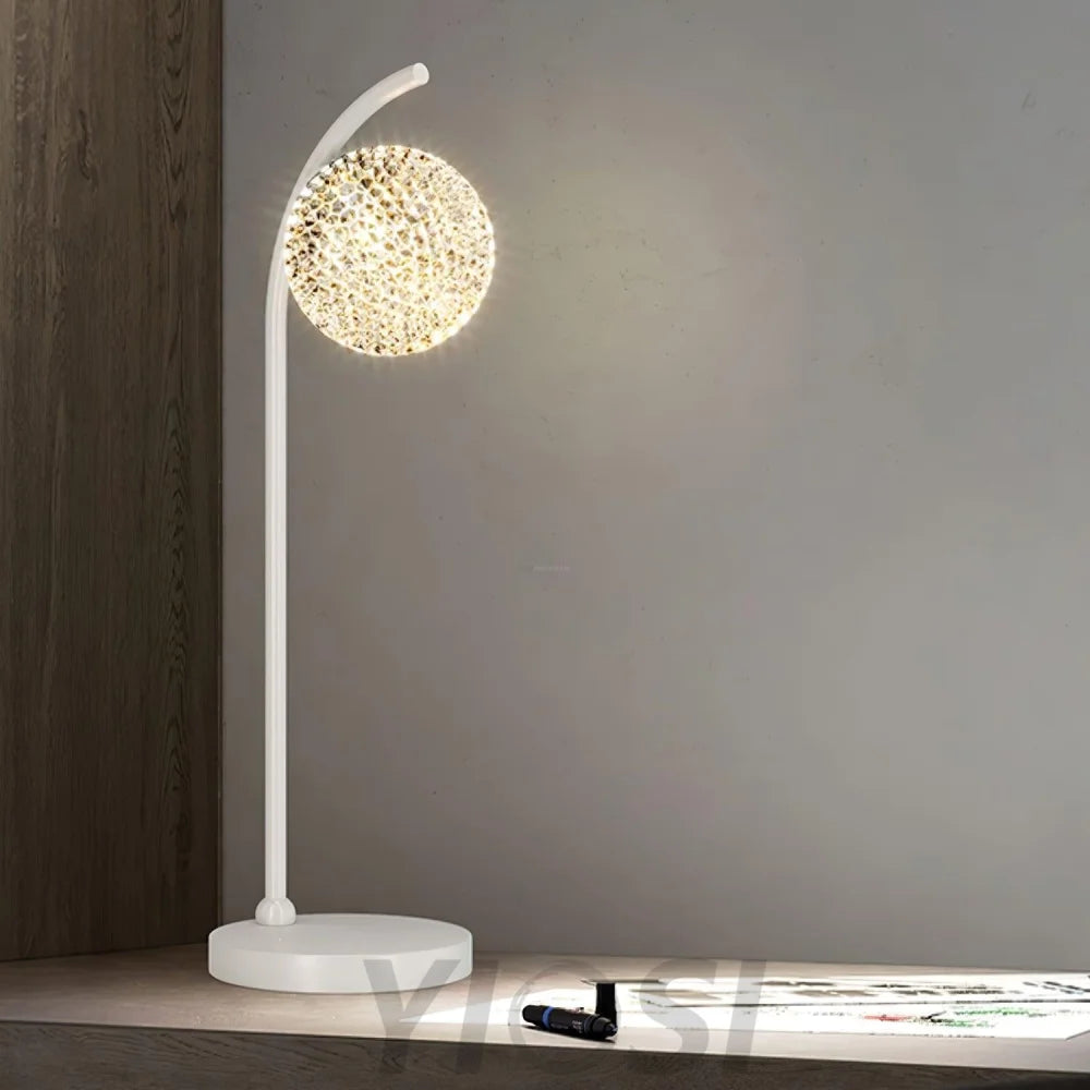 Ksovv Crystal Table Lamp  ∅ 5.5″ - Cryolite-1-Yiosilamp