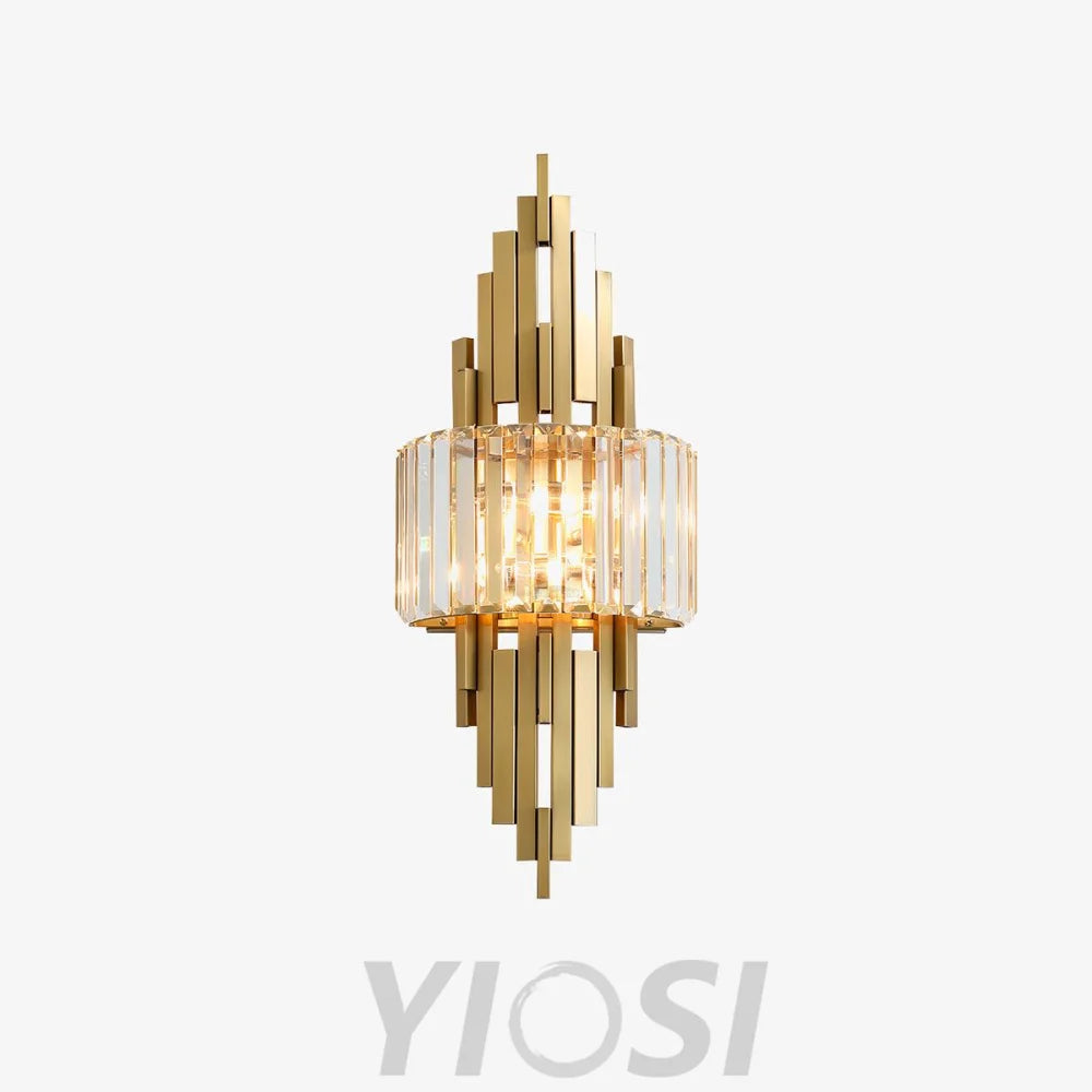 Kubica Crystal Wall Sconce - Cryolite-1-Yiosilamp