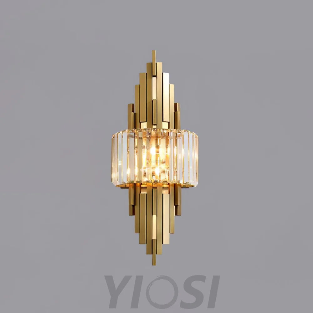 Kubica Crystal Wall Sconce - Cryolite-1-Yiosilamp