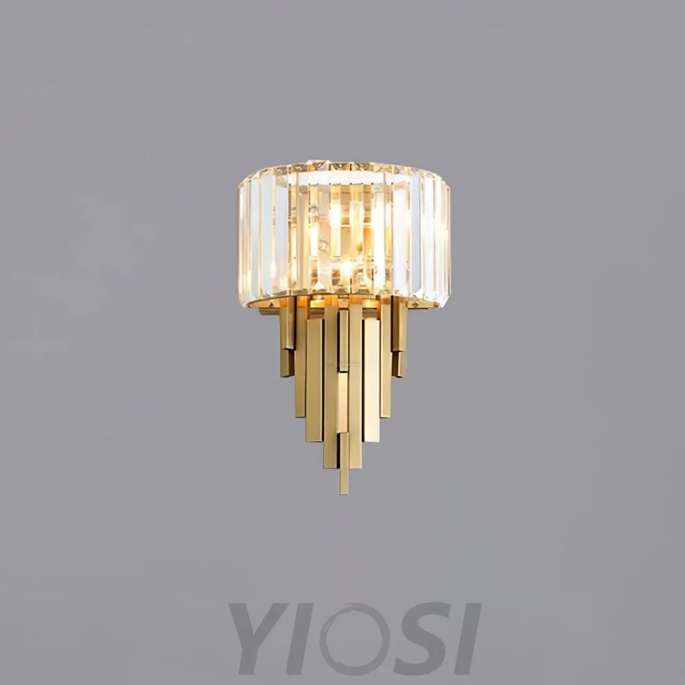 Kubica Crystal Wall Sconce - Cryolite-1-Yiosilamp