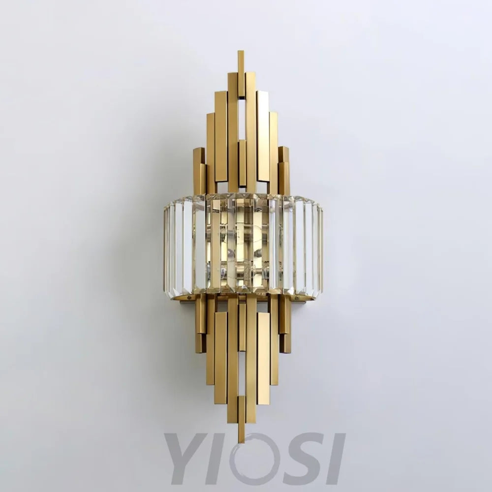 Kubica Crystal Wall Sconce - Cryolite-1-Yiosilamp