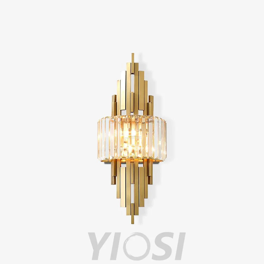 Kubica Crystal Wall Sconce - Cryolite-1-Yiosilamp