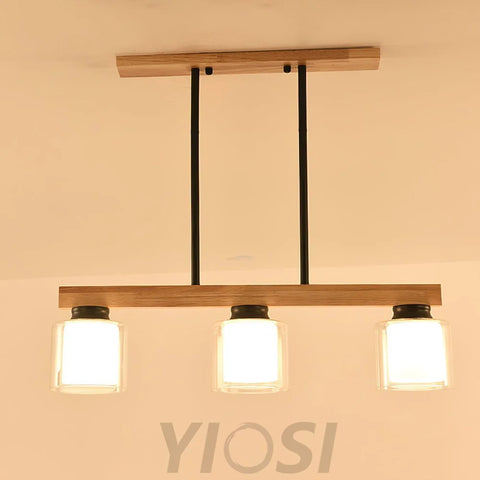 Kubus Pendant - Wood-1-Yiosilamp
