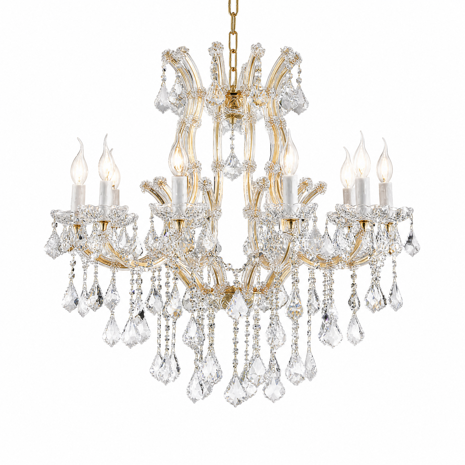 L1200-Marble Tile Pendant Light - Copper Color