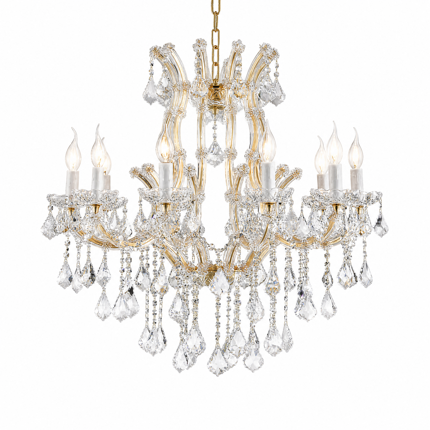 L1200-Marble Tile Pendant Light - Copper Color