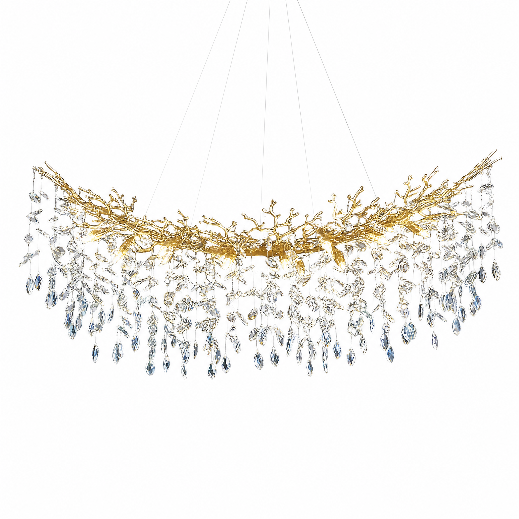 L1370 Two-layer Laminated Marble Pendant Light - Black