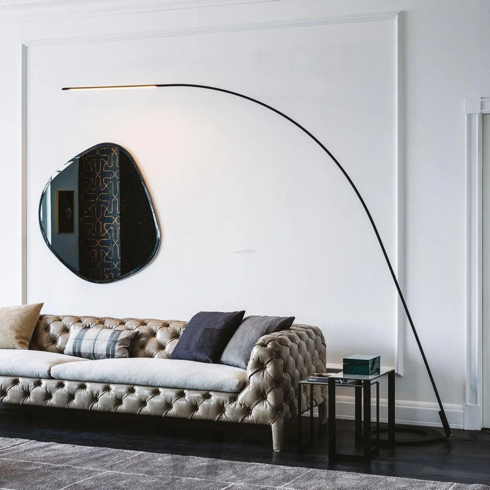 Lampo Floor Lamp  W 86.6″ - Bent-1-Yiosilamp