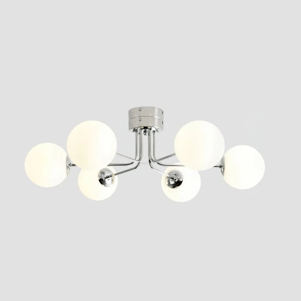 Lanta Ceiling Lamp with 6/8 heads - Bend, Semi Flush Mounts-1-Yiosilamp