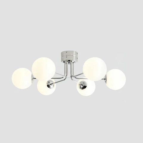 Lanta Ceiling Lamp with 6/8 heads - Bend, Semi Flush Mounts-1-Yiosilamp