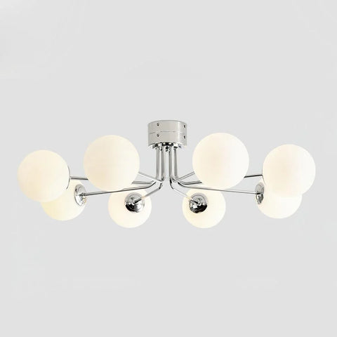 Lanta Ceiling Lamp with 6/8 heads - Bend, Semi Flush Mounts-1-Yiosilamp