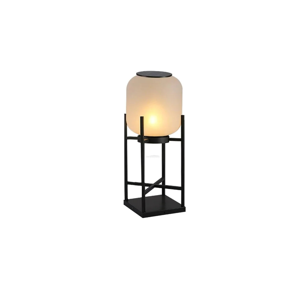 Lantern Solar Floor Lamp for Outdoor - Cube-1-Yiosilamp