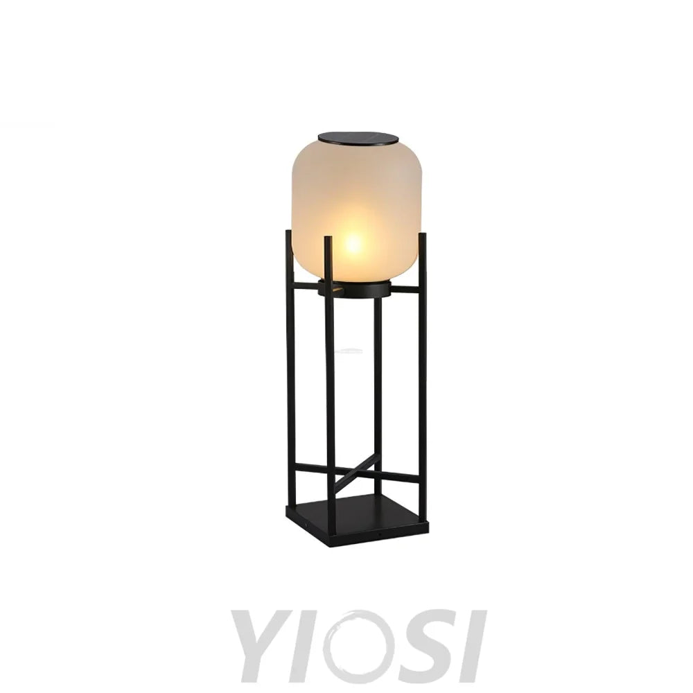 Lantern Solar Floor Lamp for Outdoor - Cube-1-Yiosilamp