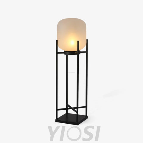 Lantern Solar Floor Lamp for Outdoor - Cube-1-Yiosilamp