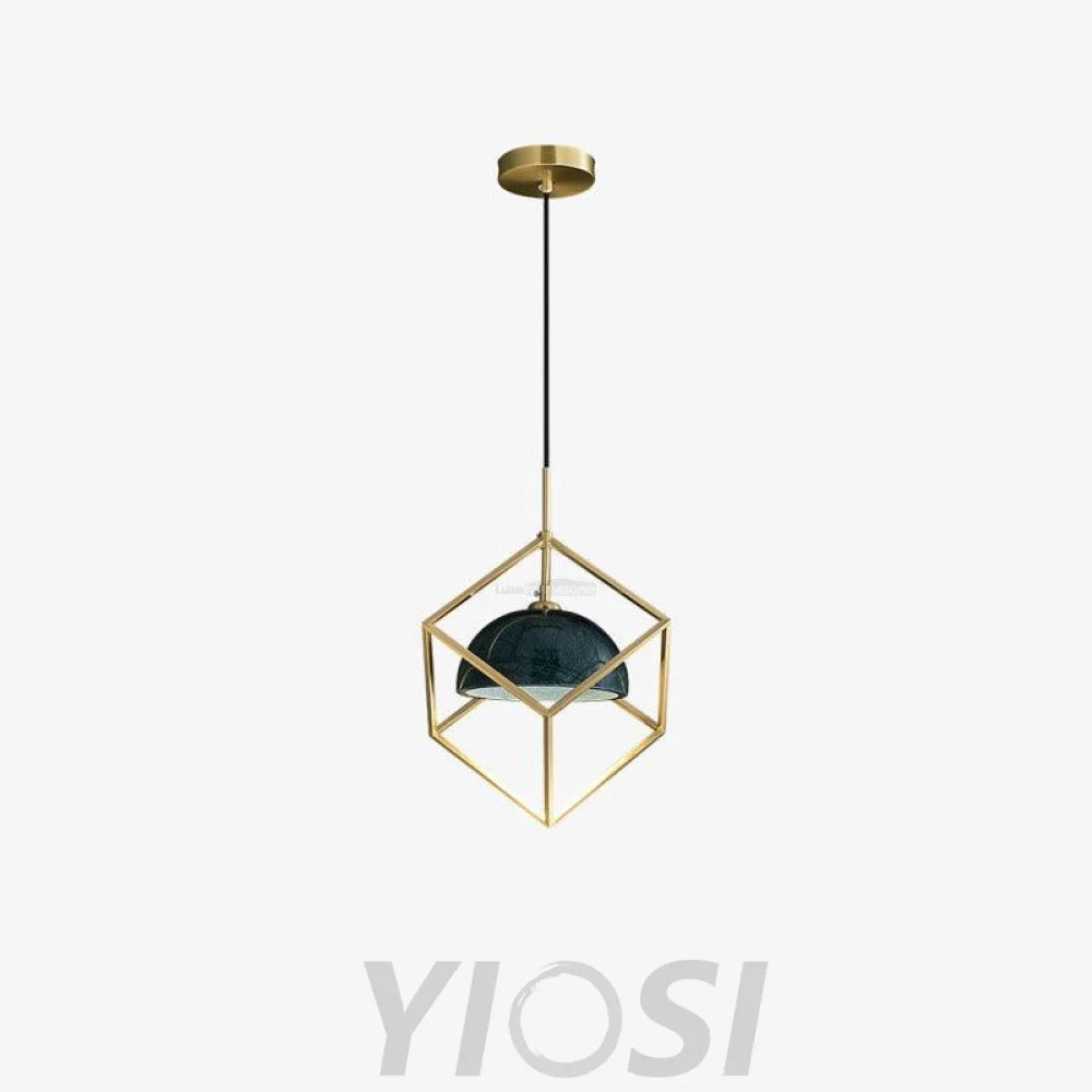 Lantern Square Pendant ∅ 5.9″ - Yiosilamp