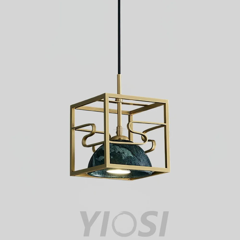 Lantern Square Pendant ∅ 5.9″ - Yiosilamp
